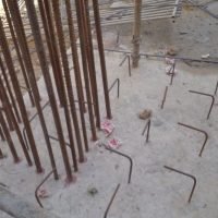 Rebar Grouting, in Beam Column